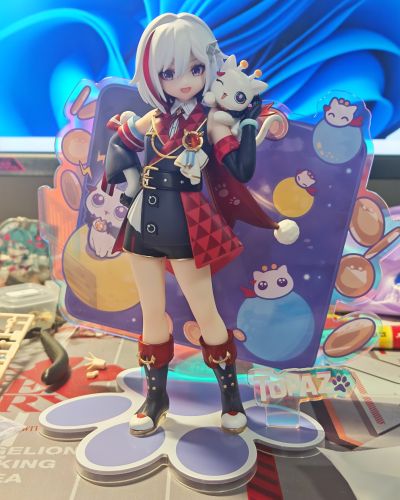 RISE UP+系列 崩坏：星穹铁道 小不点猫猫系列手办 托帕 与 账账