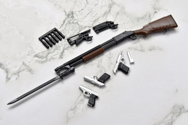 Little Armory [LA-GG05] 神枪少女 崔耶拉 M1897 战壕霰弹枪 & P230 手枪套装