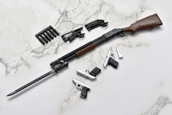 Little Armory [LA-GG05] 神枪少女 崔耶拉 M1897 战壕霰弹枪 & P230 手枪套装