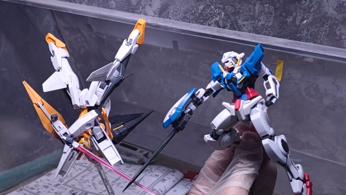 HG00#04 机动战士高达00 GN-003 主天使高达