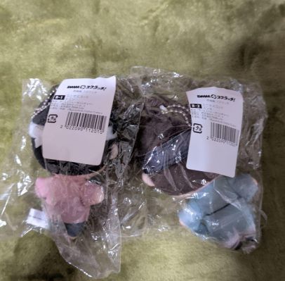 DMM刮刮乐！夜画帐 刮刮乐 B-1赏 白纳谦 迷你毛绒挂件