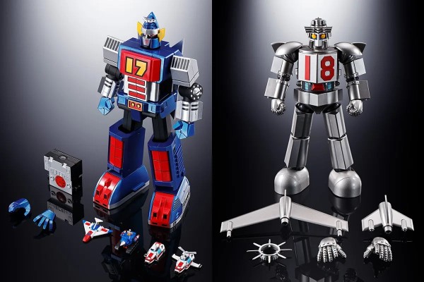 超合金魂 GX-101S 大铁人17&18 重力礼盒套装