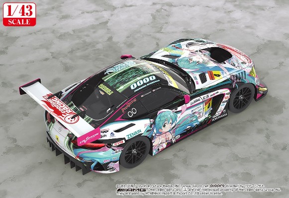 初音未来 GT企划 1/43 GOODSMILE 初音未来 AMG 2019