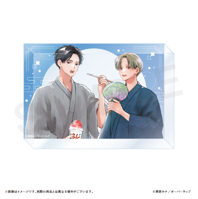 朋友赏 会长，别再装乖孩子了 抽赏 A赏 朝日慧＆飞群勇成 亚克力砖