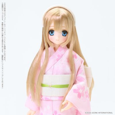 POD012-SYG  Sarah's a la Mode 莎拉/甜蜜时光 浴衣系列~金发~ Labelshop秋叶原店开业12周年纪念款(AZONE网上商店限定)