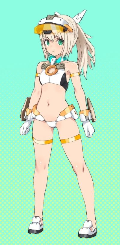 机甲少女 猎刃 泳装