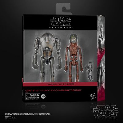 黑色系列 星球大战 C-3PO（B1战斗机器人身体）& 超级战斗机器人套装