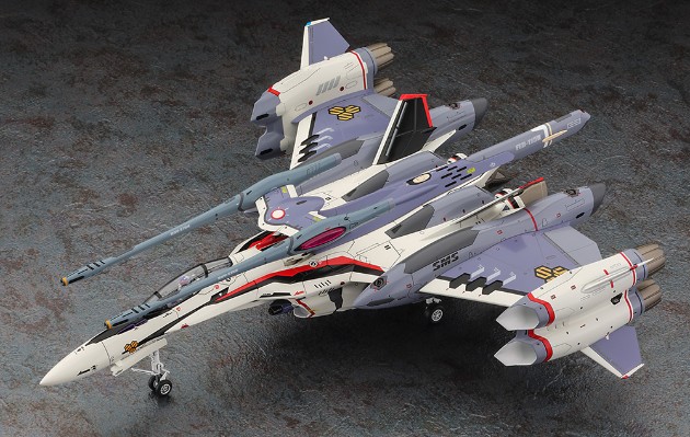 65900 超时空要塞系列 VF-25F 龙卷风弥赛亚“超时空要塞 F”(大气层内规格)
