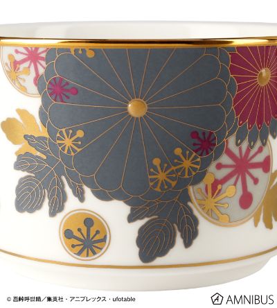 鬼灭之刃 Noritake 嘴平伊之助＆宇髄天元 联名杯碟套装