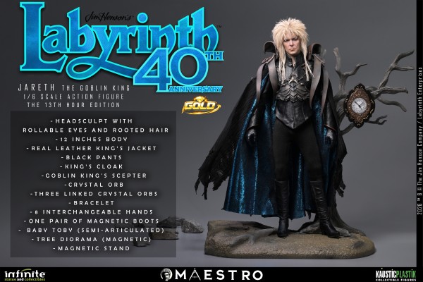 魔幻迷宫 妖精王Jareth 第13小时 黄金版