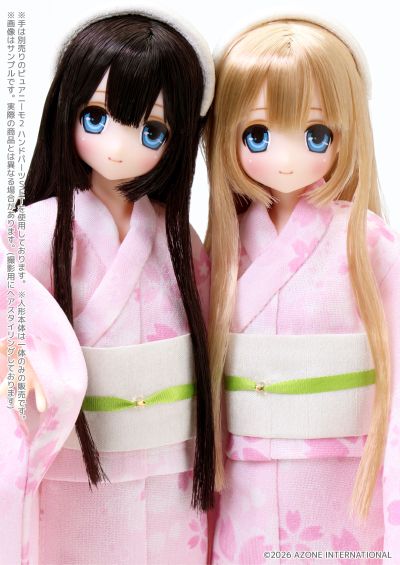 POD012-SYG  Sarah's a la Mode 莎拉/甜蜜时光 浴衣系列~金发~ Labelshop秋叶原店开业12周年纪念款(AZONE网上商店限定)