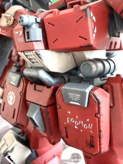 超动骑兵系列 轰魔（红色）1/144拼装模型