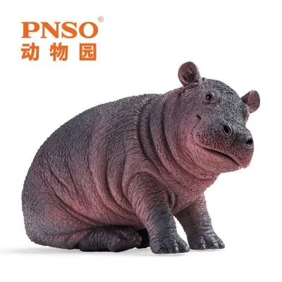 PNSO动物园成长陪伴模型05 河马泡泡