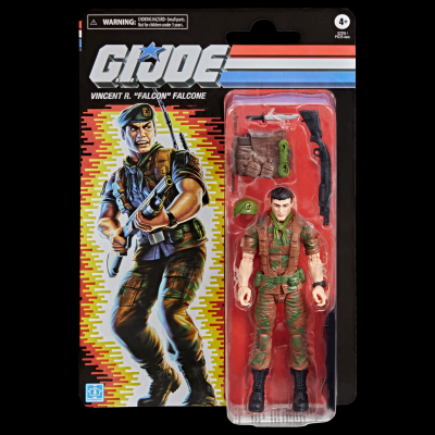 绝密 特种部队 G I Joe 6寸复古挂卡 猎鹰