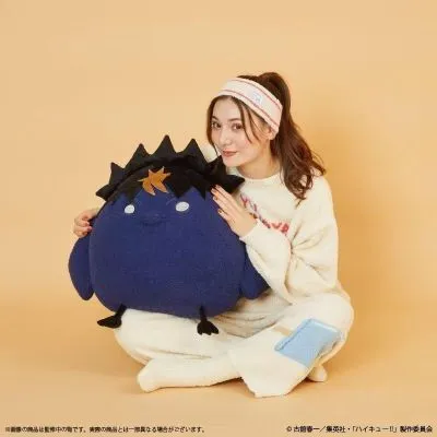 排球少年!! Palude联名 西谷夕乌鸦毛绒抱枕