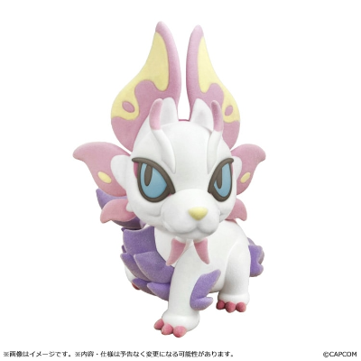 怪物猎人 怪物Q版系列植绒玩偶 泡狐龙