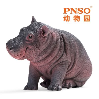 PNSO动物园成长陪伴模型05 河马泡泡
