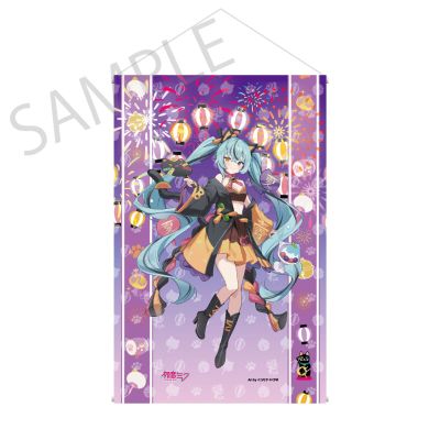 初音未来×招财猫×盛夏熊谷 挂画