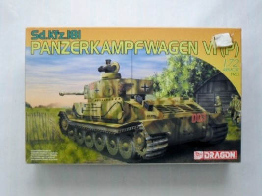 7209 1/72 sd.kfz181六号坦克（P）保时捷虎式