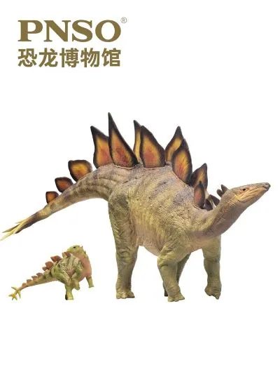 恐龙博物馆1比35科学艺术模型 剑龙比伯和剑龙鲁克