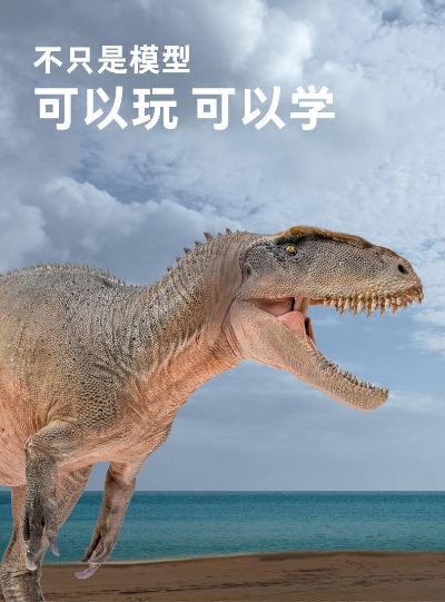 PNSO恐龙大王 成长陪伴模型62 中华盗龙新川