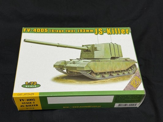 72429 1/72 FV-4005 stage2自行火炮/自行反坦克炮