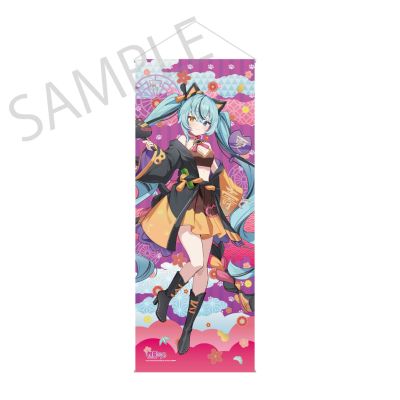 初音未来×招财猫×盛夏熊谷 等身挂画