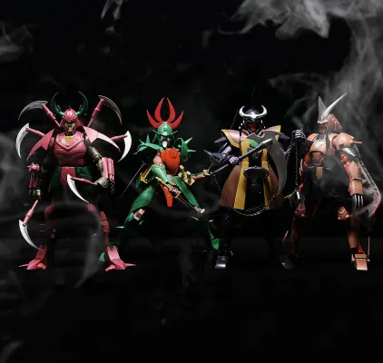 超弹可动 魔神坛斗士 暗魔将 恶奴弥守