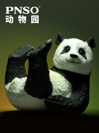 PNSO动物园成长陪伴模型11 熊猫如雪