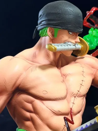 Tsume Art BIJUtsu系列 航海王 One Piece 草帽海贼团 海贼猎人 罗罗诺亚·索隆 1:4 雕像