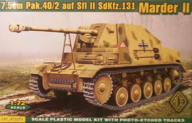 72271 1/72 Sd.kfz131黄鼠狼II自行火炮/自行反坦克炮
