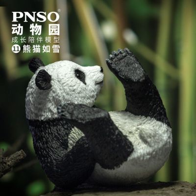 PNSO动物园成长陪伴模型11 熊猫如雪