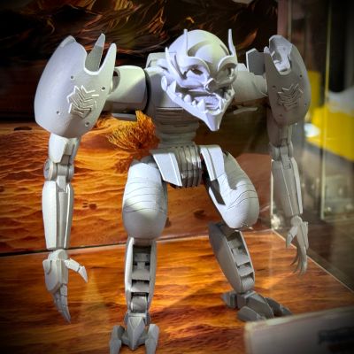 百变机兽之洛洛历险记 蓝毒兽 成品模型