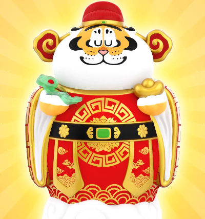 我不是胖虎 财神款手办