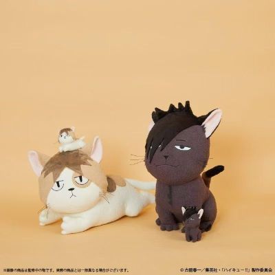 排球少年!! Palude联名 孤爪研磨猫咪毛绒抱枕