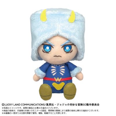 JOJO的奇妙冒险 石之海 Chibi Q版坐姿毛绒玩偶