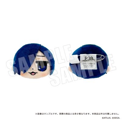 女神异闻录30周年 主人公×bukubu 毛绒玩偶徽章