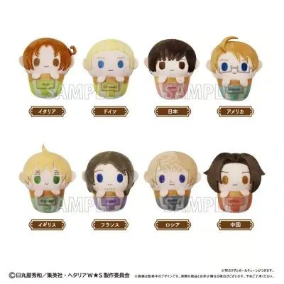 黑塔利亚 World★Stars  纸杯蛋糕毛绒挂件