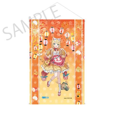 初音未来×招财猫×盛夏熊谷 挂画