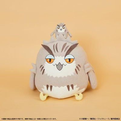 排球少年!! Palude联名 木兔光太郎猫头鹰毛绒抱枕