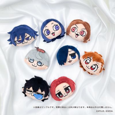 女神异闻录30周年 主人公×bukubu 毛绒玩偶徽章
