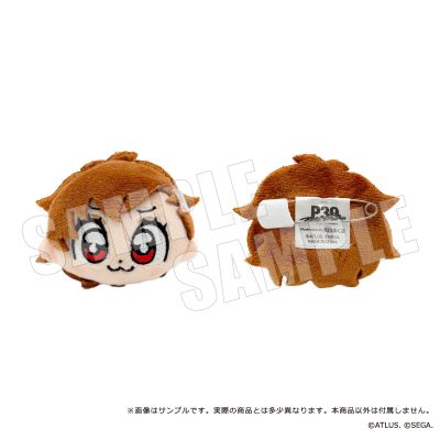 女神异闻录30周年 主人公×bukubu 毛绒玩偶徽章