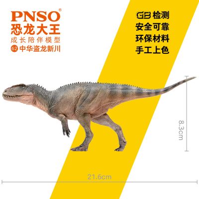 PNSO恐龙大王 成长陪伴模型62 中华盗龙新川
