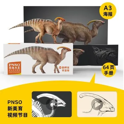PNSO恐龙大王  成长陪伴模型44 副栉龙 怀亚特