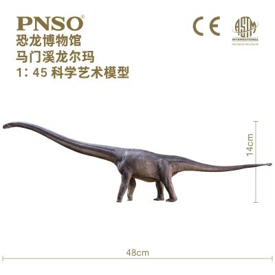 PNSO恐龙博物馆1：45科学艺术模型 马门溪龙尔玛
