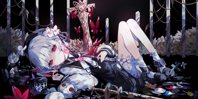 魔法少女的魔女审判 樱羽艾玛 主视觉图版
