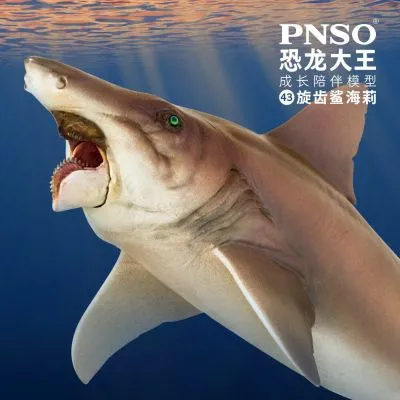 PNSO恐龙大王  成长陪伴模型43 旋齿鲨海莉