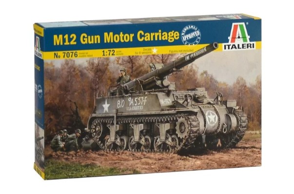 7076 1/72 M12自行火炮