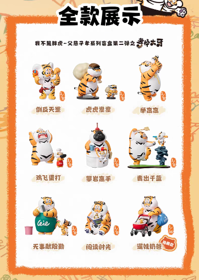 我不是胖虎 父慈子孝第二弹 孝掉大牙系列 盲盒