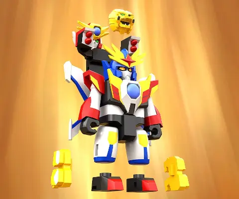BRICKROID 勇者传说 兽王（动物形态）